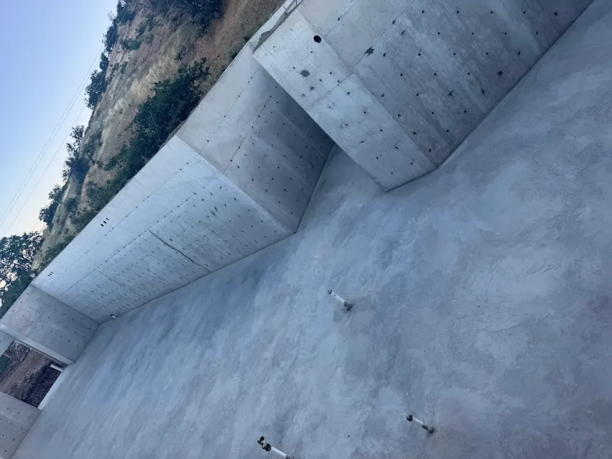 Freshly poured concrete driveway by Medford Concrete in Medford, Oregon